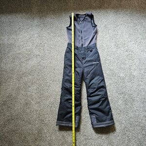 Spyder Gray and Black Ski Bib